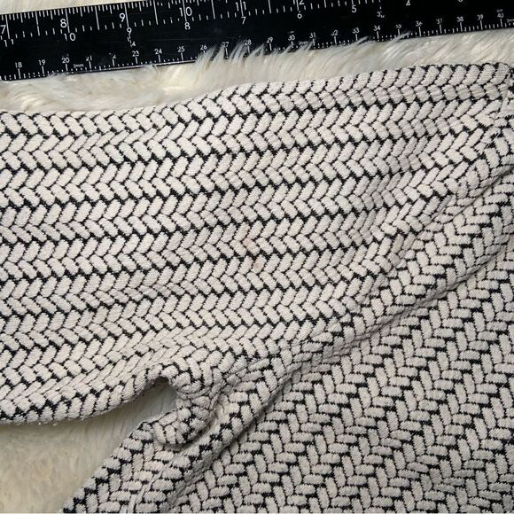 Sz Medium Black and White Ganni Anthropologie Dress - Picture 11 of 14